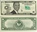 Barack Obama Eight Dollar Bill
