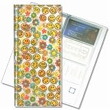 3D Lenticular 4x10 Business Card File (Holds 128) , BF128 , HAPPY FACE/FLOWERS, RAINBOW