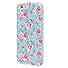 iPhone 6S Case, iPhone 6 Case, Style4U Printed Design Slim Fit Hybrid Armor Case for Apple iPhone 6S / 6 with 1 Stylus and 1 HD Clear Screen Protector [Flower Pink]