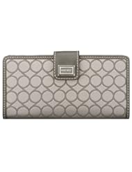 Shoes: Nine West 9Saslg Continl LG-LT Paris FB Checkbook Case,Charcoal Grey,One Size - Nine West