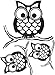 WallPops Give A Hoot Wall Art Kit