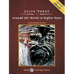 Around the World in Eighty Days, with eBook (Tantor Unabridged Classics)
