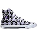 Converse, Chucks All Stars Chuck Taylor, HI Arg Black Violett Schwarz Rosa Karos 1U498, US 9.5 / EU 43