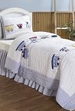 Trains Twin Quilt 2 Pcs Set