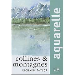 Aquarelle : Collines et montagnes
