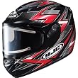HJC Thunder with Electric Shield Men's CS-R2 Snocross Snowmobile Helmet - MC-1