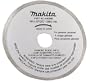 Makita A-90934 Industrial 5-Inch Diamond Wet Cutting Continuous Rim Saw Blade with 20 Millilimeter Arbor for Model 4101RH