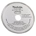 Makita A-90934 Industrial 5-Inch Diamond Wet Cutting Continuous Rim Saw Blade with 20 Millilimeter Arbor for Model 4101RH