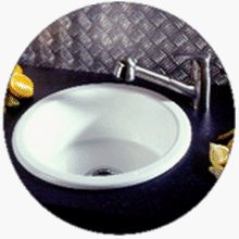 Rohl 6737-68 Allia Bar Sink Biscuit Fireclay 18 1 8 diameter by Rohl