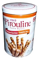 Pirouline Pumpkin Spice & Chocolate Hazelnut Creme Filled Rolled Wafers, 28-Ounce Tins (Pack of 3)
