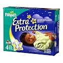 Pampers Baby Dry Overnight Extra Protection Diapers, Size 4 (16-34 Lbs), Jumbo, 30 Diapers (Pack of 4)