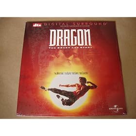 Dragon The Bruce Lee Story DTS LASERDISC LetterBoxed Edition