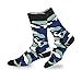 TeeHee Men's Fun and Fashion Crew Socks 10-Pair (Camouflage)