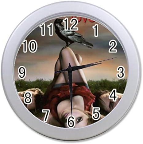 Laus diy Vampire Diary Bed 9.65" elegant wall clock for Home Decor Custom wall clock