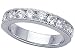 1.00 cts Round Diamonds Band - Platinum, 14kt White or Yellow Gold