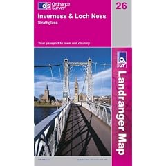 Inverness and Loch Ness, Strathglass (Landranger Maps)