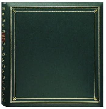 Pioneer 300 Pocket 3.5 X 5 Memo Photo Album, Hunter Green