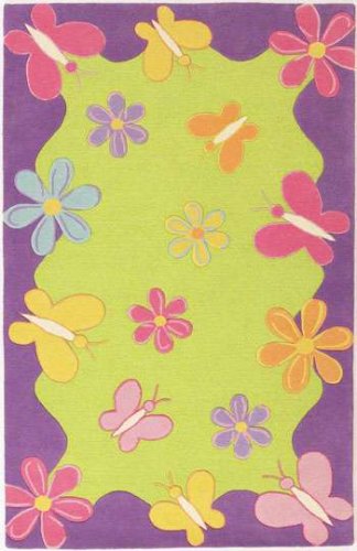 Kidding Around Springtime Fun Lime Green / Purple 2'0