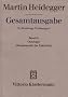 Gesamtausgabe. 4 Abteilungen: Gesamtausgabe 2. Abt. Bd. 63: Ontologie (Hermeneutik der Faktizit�t) (Sommersemester 1923)