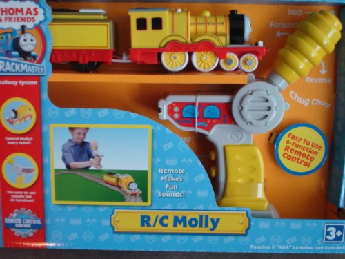 TRACKMASTER REMOTE CONTROLLED R/C MOLLY THOMAS THE TANK ENGINE BATTERY OPERATED ENGINE