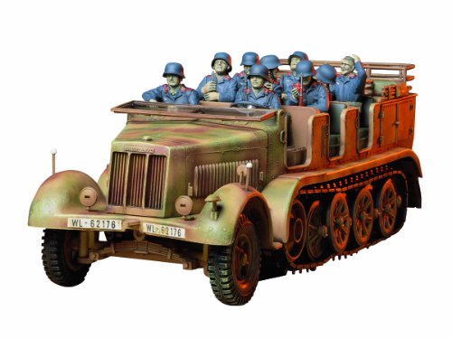 Tamiya 300035148 - 1:35 WWII SdKfz.7 8to Halbkette (8), Zugmaschine