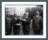 Historic Print (L): Coolidge presents President's Cup, Rogers, Hammersly, Coolidge, Wilbur, 10/14/26
