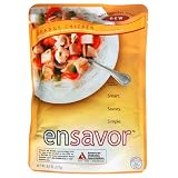 Ensavor Microwavable Meal, Orange Chicken, 8-Ounce Pouches (Pack of 6)