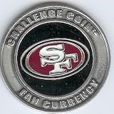 NFL San Francisco 49ers Poker Guard with black velvet pouch