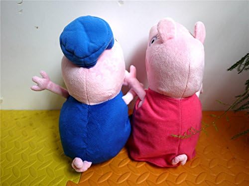 Peppa Pig Family Plush Doll Set 2pcs 30cm (12") Grandma and Grandpa Pig Plush