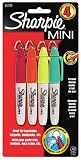 Sharpie Mini Assorted 4 pack Aqua Berry Lime Orange