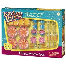 Click here to buy Kitchen Littles Dinnerware Set.