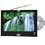 August DA110BD(B) 11" Freeview/Analogue LCD TV & DVD Player with Built-in Battery/Card Reader/USB Port - Top 3 Small Screen TV by Channel 4, Star Winning Portable TV/DVD Player of What Hi-Fi Magazine & Featured by ERT Weekly Magazine.