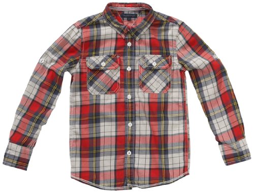 Tommy Hilfiger Jungen BJ57100989 /DES CHECK MINI SHIRT L/S, Gr. 92 (92) Mehrfarbig (SIGNAL Preisvergleich