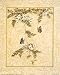 Animal Butterfly Asian Lotus Art Print POSTER Art Deco - 16" x 20"