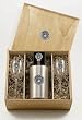 Clemson Tigers Wine Set Boxed (Cooler,Goblets,Bottle Stopper) - NCAA College Athletics