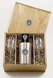 Louisiana State Fightin' Tigers (LSU) Wine Set Boxed (Cooler,Goblets,Bottle Stopper) - NCAA College Athletics