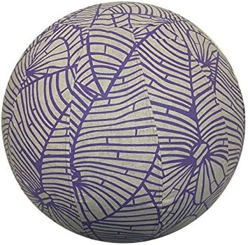 75cm Exercise Ball Cover, yoga ball cover, balance ball cover - Lavender Palm