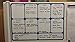 Large Magnetic Weekly Dry Erase Calendar Includes 8 Multi Colored Dry Erase Markers