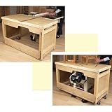 Space-Saving Double-Duty Tablesaw Workbench: Downloadable Woodworking Plan (Digital)