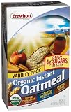 Erewhon Organic Instant Oatmeal Variety Pack Hot Cereal, 9.8-Ounce Boxes (Pack of 6)
