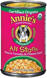 Annie's Homegrown Organic All Stars, 15.0 Ounce Tins (Pack of 12)
