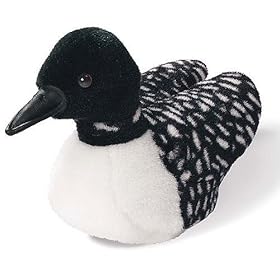  Common Loon - Audubon Plush Bird (Authentic Bird Sound)