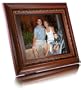 Aluratek 10.5-Inch Digital Photo Frame w/256MB Internal Memory (Wood)