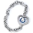 NFL Women's NFL-HEA-IND Heart Collection Indianapolis Colts Watch
