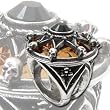 Star of Ishtar - Alchemy Gothic Pewter Ring