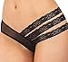 Semi-Transparent Panties With Lace Pieces Atty - BLACK, XL