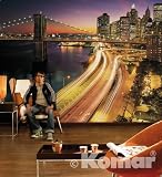 Komar - Fototapete - NYC bei Nacht - 8-516