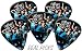 You Me At Six Double Sided Full Colour Premium Guitar Picks x 5 Medium 0.71