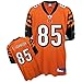 Chad Johnson Cincinnati Bengals #85 Replica Reebok NFL Football Jersey (Alternate Orange)