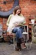 Mamascarf Breastfeeding Scarf - Cream